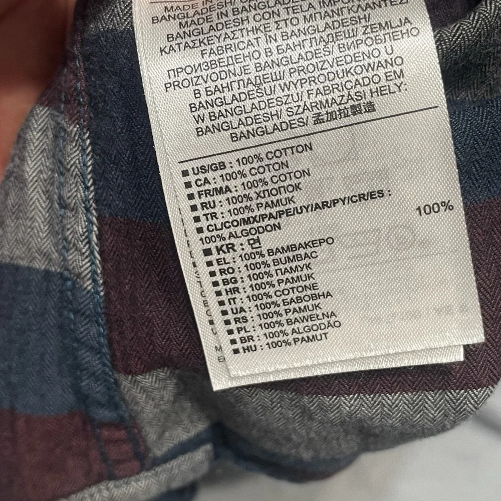 Banana Republic Soft Wash Striped Shirt‎ Size Medium